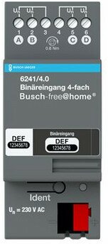 Busch-Jaeger Binreingang 4-fach 6241/4.0 | 6220-0-0006