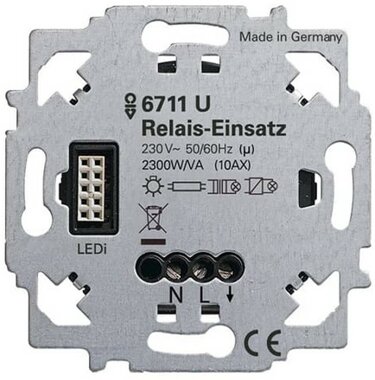 Busch-Jaeger Universal-Relais-Einsatz ZigBee Light Link 6711 U | 6710-0-0002