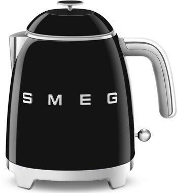 Smeg XS Wasserkocher schwarz, KLF05BLEU