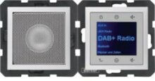 Berker 29809909 Radio Touch mit LS DAB+ S.1/B.x