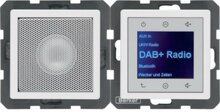 Berker 30806089 Radio Touch mit LS DAB+ BT Q.x