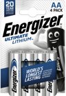 Energizer Ultimate Lithium Mignon (AA) 4 Stck