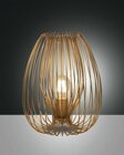 Fabas Luce 3677-30-225 Tischleuchte goldfarb.1xE27