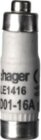 Hager LE1416 Sicherung D01 E14 16A 400V gG