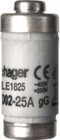 Hager LE1825 Sicherung D02 E18 25A 400V gG