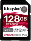 Kingston Technology 128GB Canvas React Plus SDXC UHS-II 300R/260W U3 V90