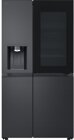 LG GSXE90EVDD, InstaView, Festwasser, 628 L Craft Ice , Door-in-Door