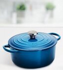 Le Creuset Signature Brter 24 cm rund Azur, Emaille hell