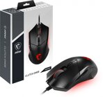 MSI Clutch GM08 Maus Gaming Beidhndig USB Typ-A Optisch 4200 DPI