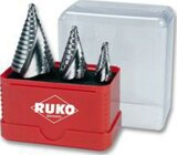 Ruko A101038 Stufenbohrersatz HSS kurz Box