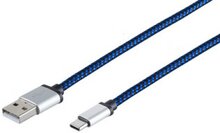 USB Ladekabel USB-A/USB-C 0,3m