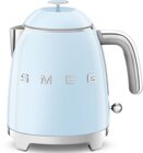 Smeg KLF05PBEU Mini Wasserkocher, 0,8 Liter, pastellblau