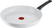 Tefal Ceramic Control C41708 Pfanne 32 cm, Thermo-Signal, Wei